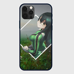 Чехол для iPhone 12 Pro Max Моя геройская академия Цую Асуи, цвет: 3D-черный