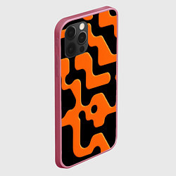 Чехол для iPhone 12 Pro Max Тыквенный сок, цвет: 3D-малиновый — фото 2