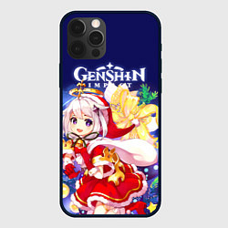 Чехол для iPhone 12 Pro Max Paimon: Genshin Impact, цвет: 3D-черный