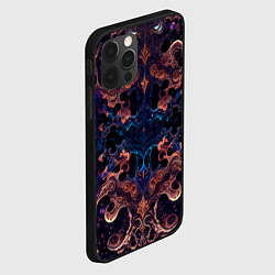 Чехол для iPhone 12 Pro Max Галактическая сказка, цвет: 3D-черный — фото 2