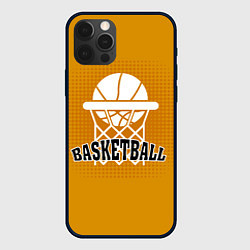 Чехол iPhone 12 Pro Max Basketball - кольцо и мяч