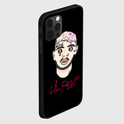 Чехол для iPhone 12 Pro Max Lil Peep rap music, цвет: 3D-черный — фото 2