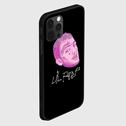 Чехол для iPhone 12 Pro Max Lil Peep rip 21, цвет: 3D-черный — фото 2