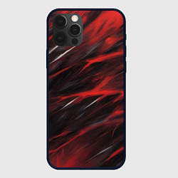 Чехол для iPhone 12 Pro Max Красный шторм, цвет: 3D-черный