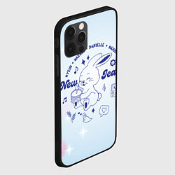 Чехол для iPhone 12 Pro Max Newjeans bunny, цвет: 3D-черный — фото 2