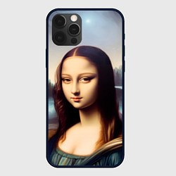Чехол iPhone 12 Pro Max Нейросеть - азиатская Мона Лиза