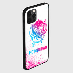 Чехол для iPhone 12 Pro Max Motorhead neon gradient style, цвет: 3D-черный — фото 2