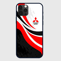 Чехол для iPhone 12 Pro Max Evo racer mitsubishi - uniform, цвет: 3D-черный