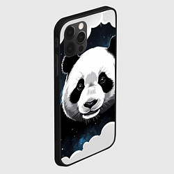 Чехол для iPhone 12 Pro Max Панда портрет, цвет: 3D-черный — фото 2