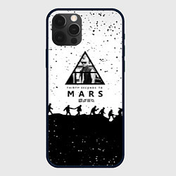 Чехол для iPhone 12 Pro Max Thirty seconds to mars Jared Leto music, цвет: 3D-черный