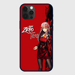 Чехол для iPhone 12 Pro Max Darling in the Franxx 002, цвет: 3D-черный