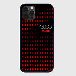 Чехол для iPhone 12 Pro Max Audi sportdot, цвет: 3D-черный