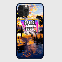 Чехол iPhone 12 Pro Max Grand theft auto 6 vice city