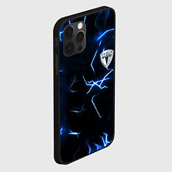 Чехол для iPhone 12 Pro Max Tesla storm, цвет: 3D-черный — фото 2