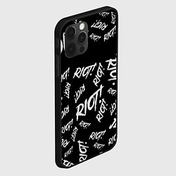 Чехол для iPhone 12 Pro Max Paramore alllogo, цвет: 3D-черный — фото 2