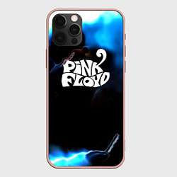 Чехол для iPhone 12 Pro Max Pink floyd абстракт бенд, цвет: 3D-светло-розовый