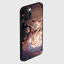 Чехол для iPhone 12 Pro Max Genshin Impact Yoimiya, цвет: 3D-черный — фото 2