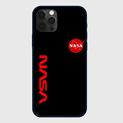 Чехол для iPhone 12 Pro Max NASA космос, цвет: 3D-черный