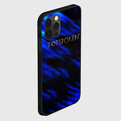 Чехол для iPhone 12 Pro Max Forspoken frey blue game abstraction, цвет: 3D-черный — фото 2