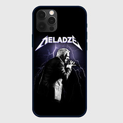 Чехол для iPhone 12 Pro Max Meladze - Metallica, цвет: 3D-черный