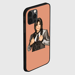 Чехол для iPhone 12 Pro Max Michael Jackson MJ, цвет: 3D-черный — фото 2