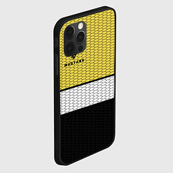 Чехол для iPhone 12 Pro Max Мустанг дикий, цвет: 3D-черный — фото 2