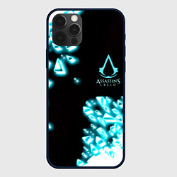 Чехол для iPhone 12 Pro Max Assassins Creed анимус, цвет: 3D-черный