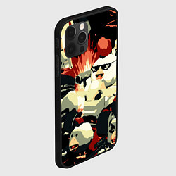 Чехол для iPhone 12 Pro Max Чикен Ган заварушка, цвет: 3D-черный — фото 2