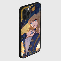 Чехол для iPhone 12 Pro Max Genshin Impact Навия, цвет: 3D-черный — фото 2