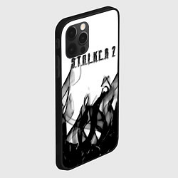 Чехол для iPhone 12 Pro Max Stalker 2 черный огонь абстракция, цвет: 3D-черный — фото 2