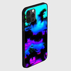 Чехол для iPhone 12 Pro Max Marshmello neon space, цвет: 3D-черный — фото 2
