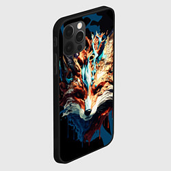 Чехол для iPhone 12 Pro Max Живописный лис, цвет: 3D-черный — фото 2