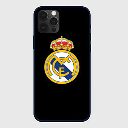 Чехол для iPhone 12 Pro Max Real madrid fc club, цвет: 3D-черный