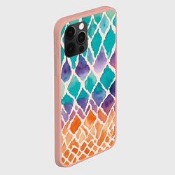 Чехол для iPhone 12 Pro Max Рыбкина чешуя, цвет: 3D-светло-розовый — фото 2