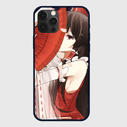 Чехол для iPhone 12 Pro Max Touhou Project Рейму Cute, цвет: 3D-черный