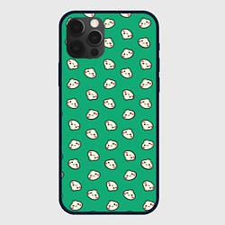 Чехол для iPhone 12 Pro Max Милые пельмешки, цвет: 3D-черный