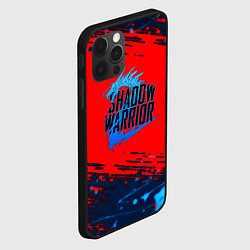 Чехол для iPhone 12 Pro Max Shadow Warrior actions game, цвет: 3D-черный — фото 2