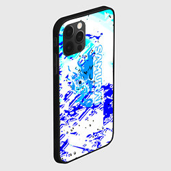 Чехол для iPhone 12 Pro Max Samurai cyberpunk краски, цвет: 3D-черный — фото 2