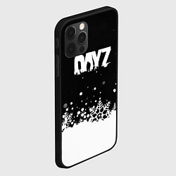 Чехол для iPhone 12 Pro Max Dayz снежинки, цвет: 3D-черный — фото 2