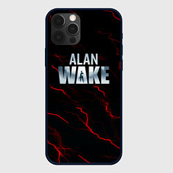 Чехол для iPhone 12 Pro Max Alan Wake dark strom, цвет: 3D-черный