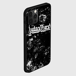 Чехол для iPhone 12 Pro Max Judas Priest black ice, цвет: 3D-черный — фото 2
