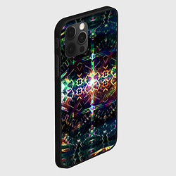 Чехол для iPhone 12 Pro Max Медитативный арт, цвет: 3D-черный — фото 2