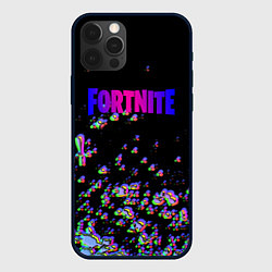 Чехол для iPhone 12 Pro Max Fortnite game glitch, цвет: 3D-черный
