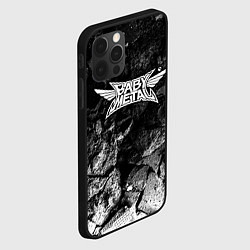 Чехол для iPhone 12 Pro Max Babymetal black graphite, цвет: 3D-черный — фото 2