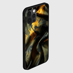 Чехол для iPhone 12 Pro Max Релистичный камуфляж, цвет: 3D-черный — фото 2