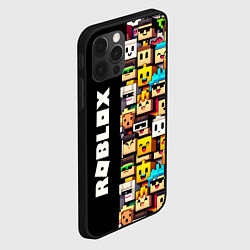 Чехол для iPhone 12 Pro Max Roblox - game, цвет: 3D-черный — фото 2