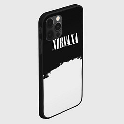 Чехол для iPhone 12 Pro Max Nirvana текстура, цвет: 3D-черный — фото 2