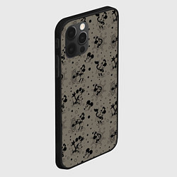 Чехол для iPhone 12 Pro Max Микки Маус матрос - паттерн, цвет: 3D-черный — фото 2