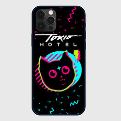 Чехол для iPhone 12 Pro Max Tokio Hotel - rock star cat, цвет: 3D-черный