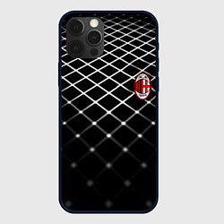 Чехол для iPhone 12 Pro Max Милан футбольный клуб, цвет: 3D-черный